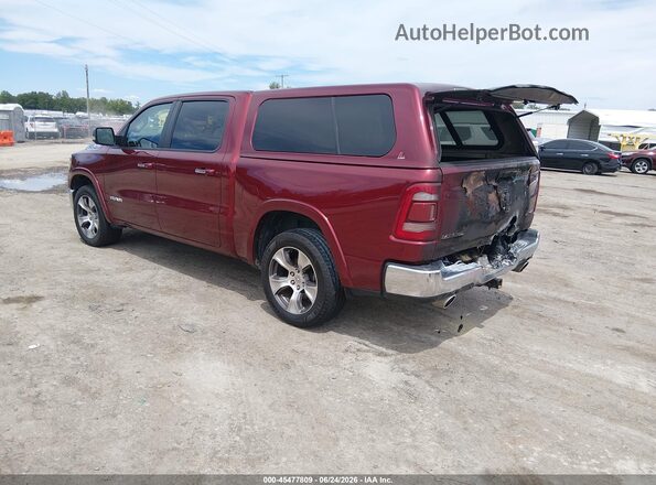 1C6SRFJT8MN736629 2021 RAM 1500 Бордовый Задняя левая четверть