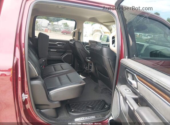 1C6SRFJT8MN736629 2021 RAM 1500 Бордовый Вид наклейки с VIN-кодом
