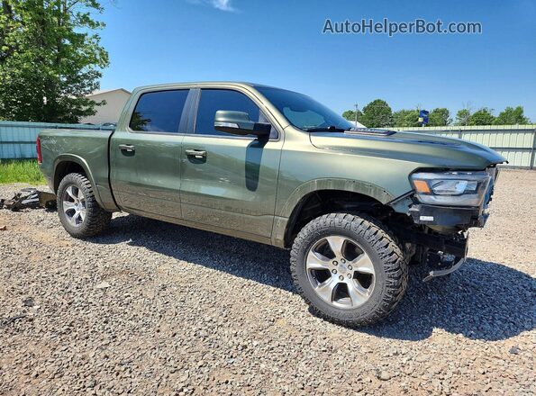 1C6SRFJT8MN777844 2021 RAM 1500 Green Delantero derecho