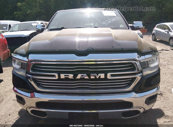 1C6SRFJTXMN697266 2021 RAM 1500 Black უკანა სალონის ხედი