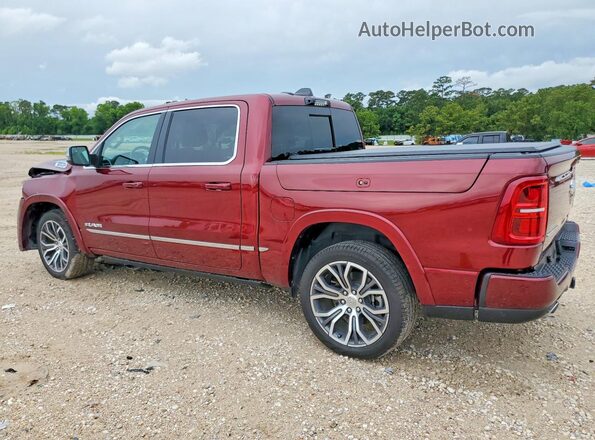 1C6SRFKP3SN717260 2025 RAM 1500 Maroon Задня ліва чверть