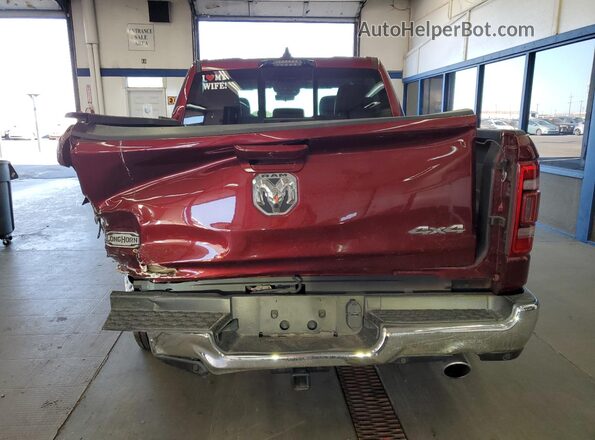 1C6SRFKT0RN203258 2024 RAM 1500 Burgundy Вид ззаду
