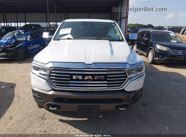 1C6SRFKT2LN136959 2020 RAM 1500 White ხელსაწყოთა პანელის ხედი