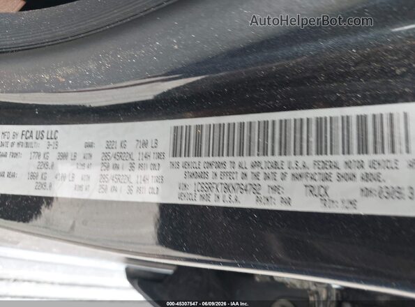 1C6SRFKT8KN764782 2019 RAM 1500 Black Widok komory silnika