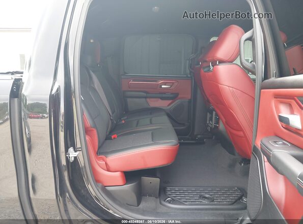 1C6SRFLM6NN207641 2022 RAM 1500 Black VIN კოდის სტიკერის ხედი