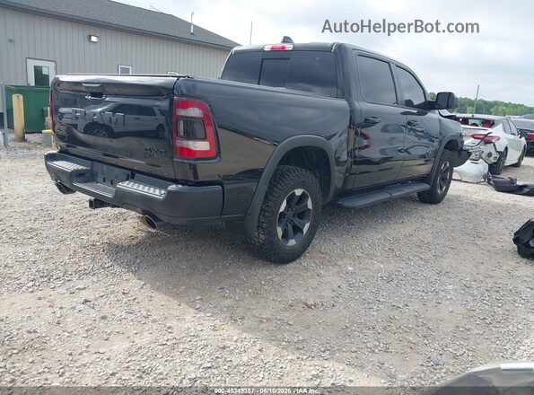 1C6SRFLM6NN207641 2022 RAM 1500 Black უკანა მარჯვენა
