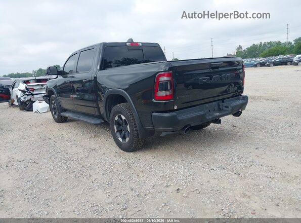 1C6SRFLM6NN207641 2022 RAM 1500 Black უკანა მარცხენა