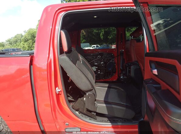 1C6SRFLP8SN584476 2025 RAM 1500 Красный Вид наклейки с VIN-кодом