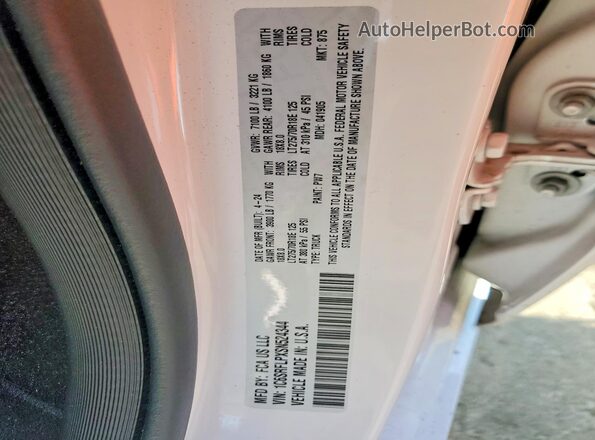 1C6SRFLPXSN524344 2025 RAM 1500 White 