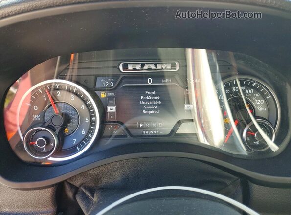 1C6SRFLT0KN746775 2019 RAM 1500 Gray 