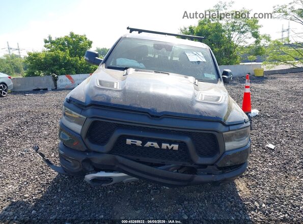 1C6SRFLT0MN694082 2021 RAM 1500 Black Instrument cluster view