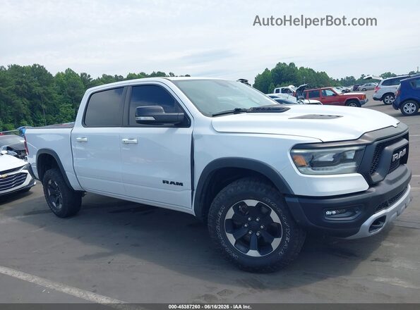 1C6SRFLT0NN213538 2022 RAM 1500 White Вид задньої частини салону