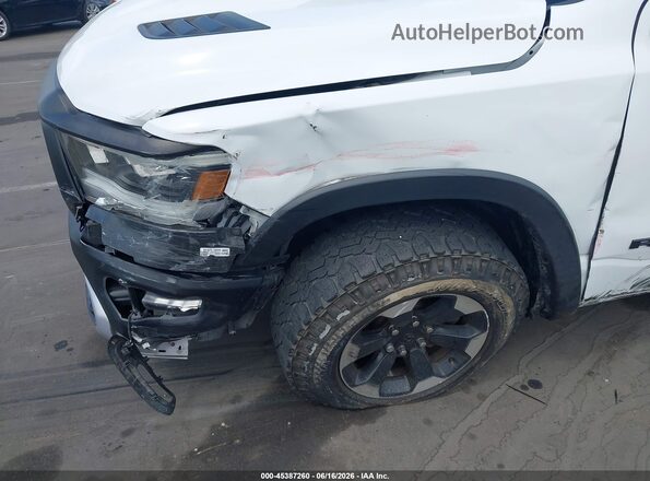 1C6SRFLT0NN213538 2022 RAM 1500 White Вид спереду