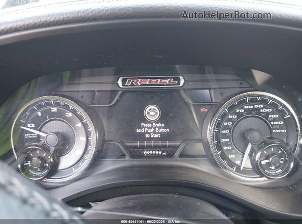 1C6SRFLT1MN553652 2021 RAM 1500 Black Вид задніх сидінь