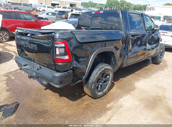 1C6SRFLT1MN553652 2021 RAM 1500 Black Задня права чверть