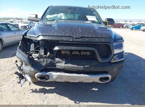 1C6SRFLT1MN802533 2021 RAM 1500 Black Instrument cluster view