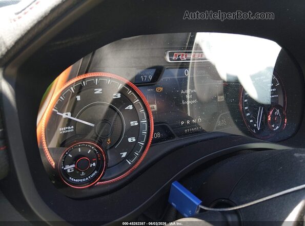 1C6SRFLT3LN351264 2020 RAM 1500 Black Հետևի նստատեղերի տեսք