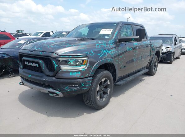 1C6SRFLT4LN118946 2020 RAM 1500 Gray Front left