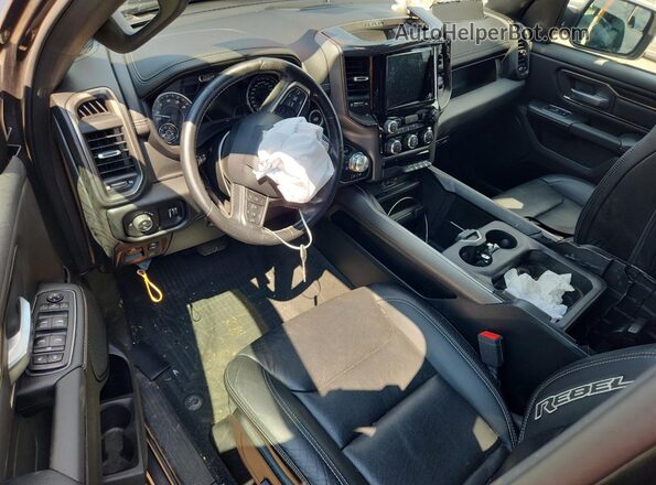 1C6SRFLT4MN558456 2021 RAM 1500 Gray Dashboard view