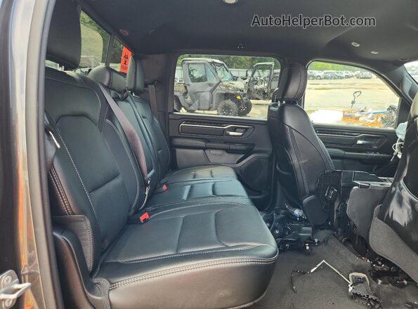 1C6SRFLT4MN558456 2021 RAM 1500 Gray Rear seats view