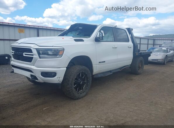 1C6SRFLT5KN837749 2019 RAM 1500 White Przód lewy