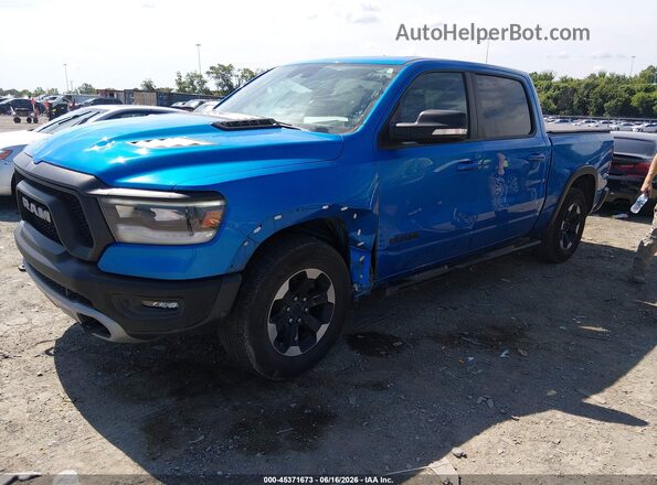 1C6SRFLT6MN573931 2021 RAM 1500 Blue Vista tres cuartos delantera izquierda