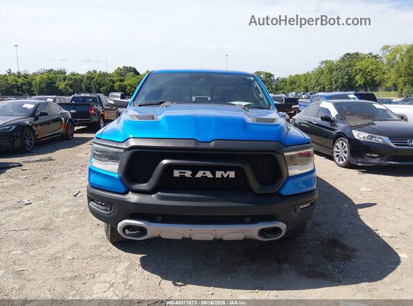 1C6SRFLT6MN573931 2021 RAM 1500 Blue Vista del cuadro de instrumentos