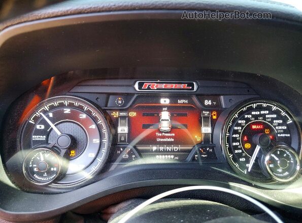 1C6SRFLT6MN684592 2021 RAM 1500 Black 