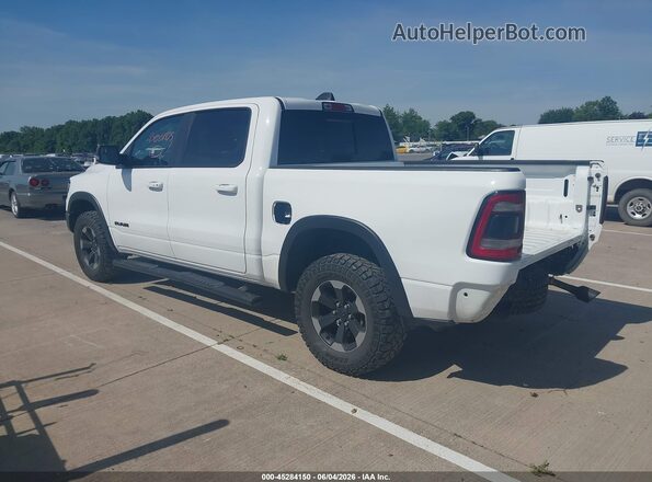 1C6SRFLT8KN830259 2019 RAM 1500 White უკანა მარცხენა
