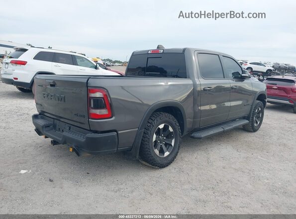 1C6SRFLT8MN516453 2021 RAM 1500 Gray Trasero derecho