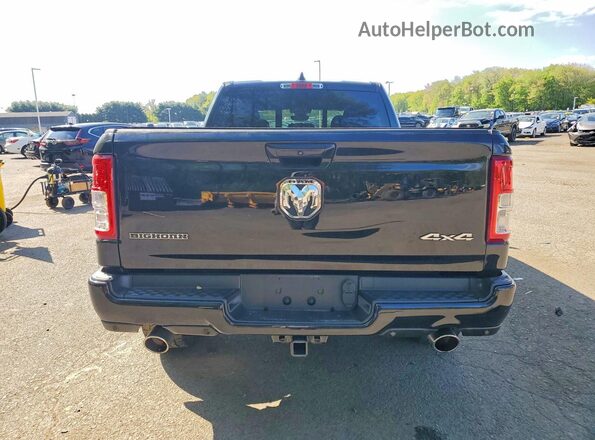 1C6SRFMT7KN897904 2019 RAM 1500 Black Вид ззаду