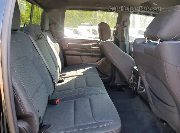 1C6SRFMT7KN897904 2019 RAM 1500 Black Вид задніх сидінь