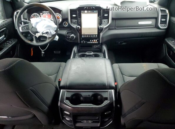1C6SRFMT7RN228512 2024 RAM 1500 Black წინა პანელის ხედი
