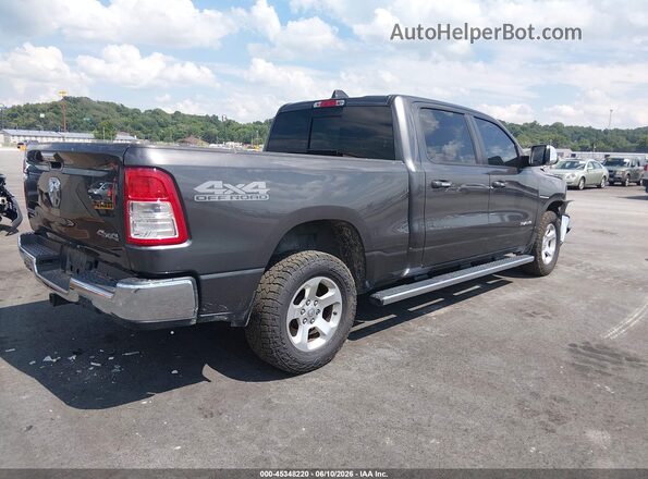 1C6SRFMTXKN614623 2019 RAM 1500 Серый Задняя правая четверть