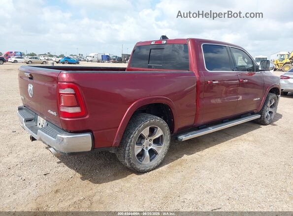 1C6SRFRT2NN438938 2022 RAM 1500 Maroon Trasero derecho