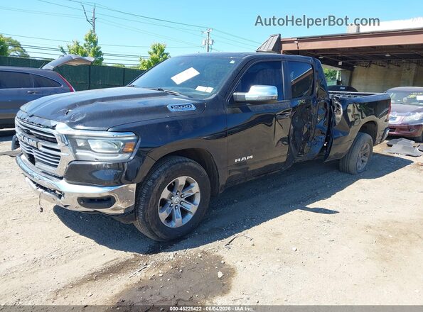1C6SRFRT2PN548262 2023 RAM 1500 Black წინა მარცხენა ხედი სამი მეოთხედიდან