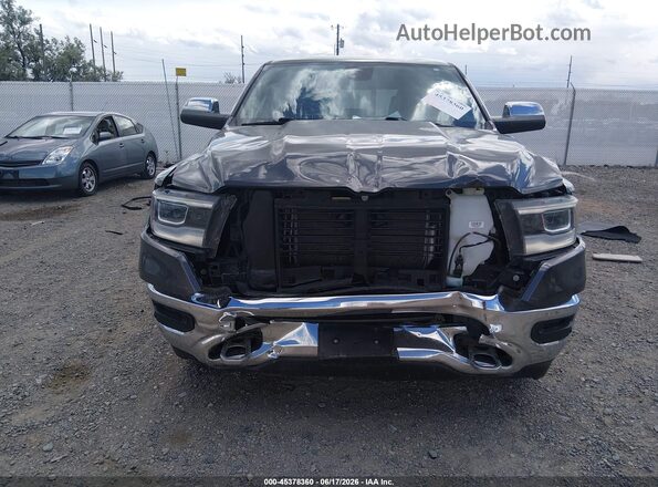 1C6SRFRT4KN776627 2019 RAM 1500 Gray Вид задньої частини салону