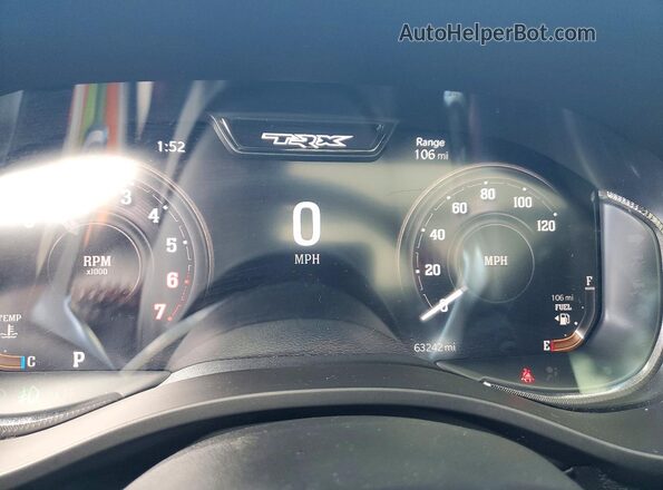 1C6SRFU97PN564307 2023 RAM 1500 Gray Вид щитка приладів