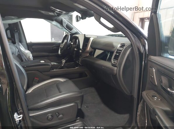 1C6SRFUP9SN722881 2025 RAM 1500 Black წინა სალონის ხედი