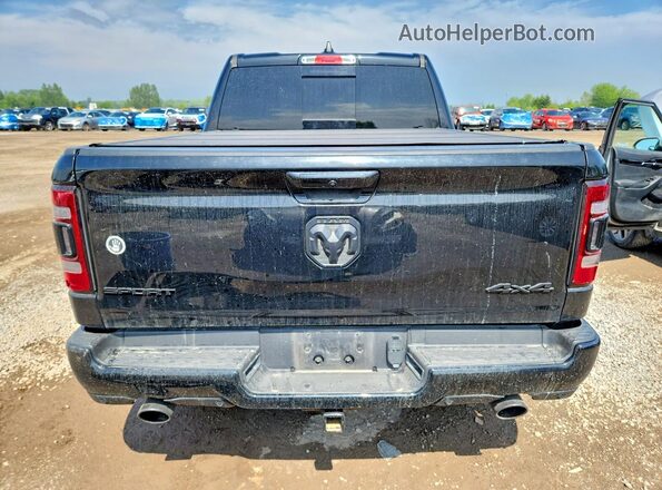1C6SRFVT6NN154458 2022 RAM 1500 Black Rear view