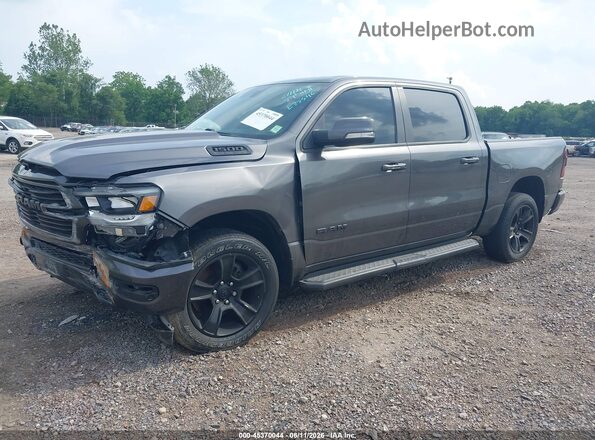 1C6SRFVTXNN359491 2022 RAM 1500 Gray წინა მარცხენა ხედი სამი მეოთხედიდან