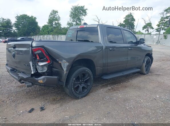 1C6SRFVTXNN359491 2022 RAM 1500 Gray უკანა მარჯვენა
