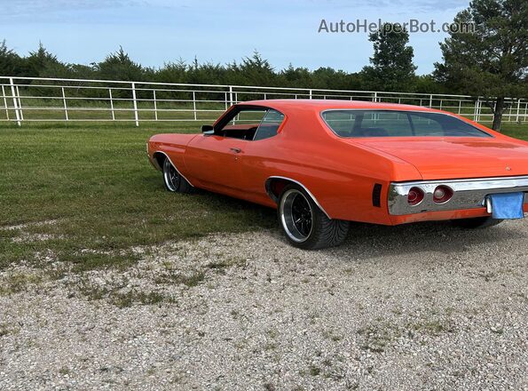 1D37F2K520650     1972 CHEVROLET CHEVELLE Оранжевый Задняя левая четверть
