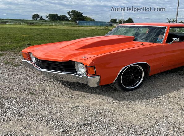1D37F2K520650     1972 CHEVROLET CHEVELLE Оранжевый Передняя левая четверть