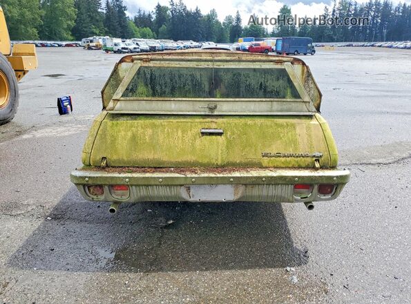 1D80H3Z455712 1973 CHEVROLET EL Yellow 