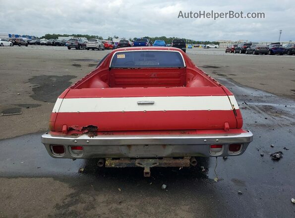 1D80H5D456356 1975 CHEVROLET EL Two Tone Widok z tyłu