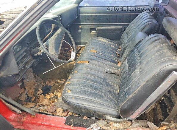 1D80H5D456356 1975 CHEVROLET EL Two Tone Widok wnętrza z przodu