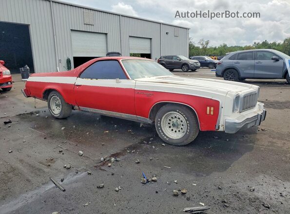 1D80H5D456356 1975 CHEVROLET EL Two Tone Przód prawy