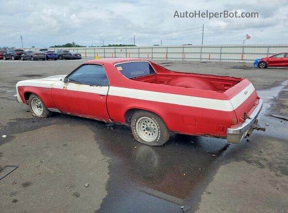 1D80H5D456356 1975 CHEVROLET EL Two Tone Tył lewy