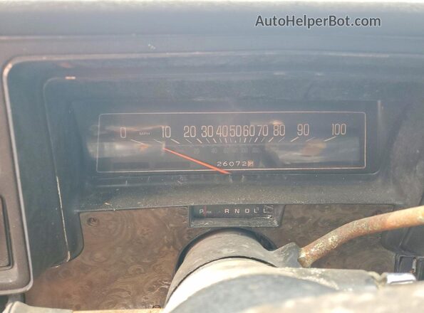 1D80H5D456356 1975 CHEVROLET EL Two Tone Widok zestawu wskaźników